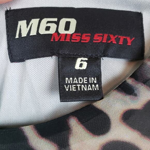 M60 Miss Sixty | Animal print dress - Picture 3 of 7